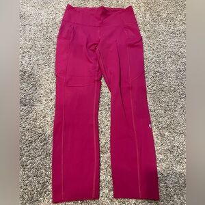 Lululemon Fast and Free High Rise Crop ll 23” Size 6